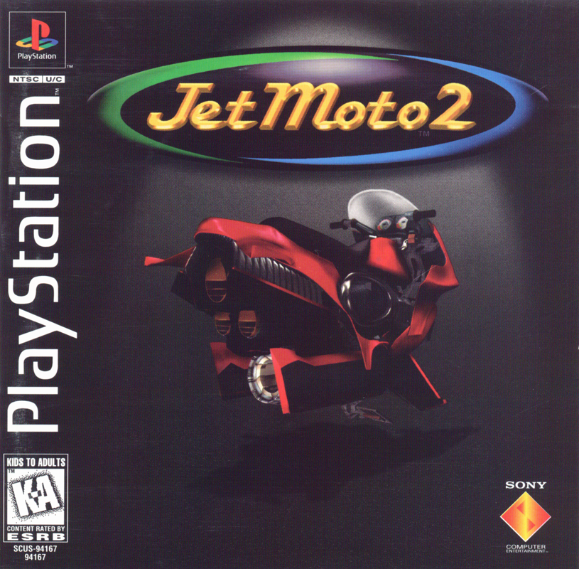 Jet Moto 2 box art for Playstation